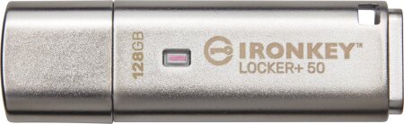 Kingston IronKey Locker+ 50 128GB, USB-A 3.0