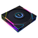 Lian Li Uni Fan TL LCD 120 RGB, schwarz, 3er-Pack, LED-Steuerung, 120mm