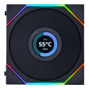Lian Li Uni Fan TL LCD 120 RGB, schwarz, 3er-Pack, LED-Steuerung, 120mm