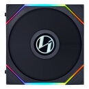 Lian Li Uni Fan TL LCD 140 RGB Reverse Blade, schwarz, 140mm