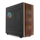 Sharkoon REBEL C70M RGB, schwarz/braun