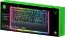 Razer BlackWidow V4 Pro, Razer GREEN Clicky Gen-3, USB, DE