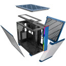 Montech King 95 Prussian Blue, blau, Glasfenster