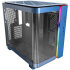 Montech King 95 Prussian Blue, blau, Glasfenster