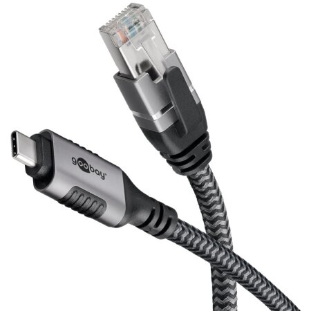 Goobay Kabel USB-C 3.1 > RJ45 Cat 6, 10m