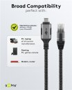 Goobay Kabel USB-C 3.1 > RJ45 Cat 6, 10m