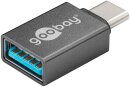 Goobay Adapter USB-C > USB-A 3.0, grau