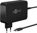 Goobay Netzteil USB-C-Ladegerät für Laptops (90 W) schwarz