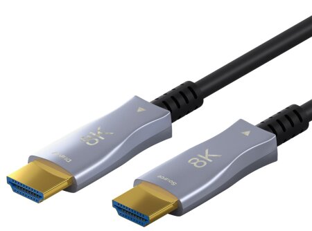 Goobay Kabel Optisches Hybrid Ultra HDMI mit Ethernet (8K@60Hz), 20m