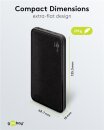 Goobay Powerbank Slimline 10.000 mAh