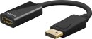 Goobay Adapter DP St. > HDMI Typ A Bu., 0,1m