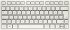 CHERRY KW 7100 Mini BT, Milk White, Bluetooth, DE