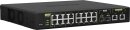 QNAP QSW-M2116P Desktop 2.5G Managed Switch, 16x RJ-45, 2x RJ-45/SFP+, PoE+/PoE++
