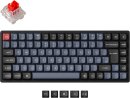 Keychron K2 Pro, 75%, PBT, schwarz/blau, LEDs RGB,...