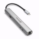 Sharkoon OfficePal Combo Adapter, USB-C 3.0