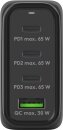 Goobay Ladeadapter 230V > Multiport PD GaN 68W schwarz