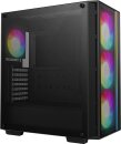 DeepCool Matrexx 55 Mesh V4 C, schwarz, Glasfenster