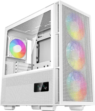DeepCool CH560 Digital WH, weiß, Glasfenster