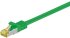 Goobay Cat 7 Netzwerkkabel RJ45, S/FTP (PiMF), 15m, grün