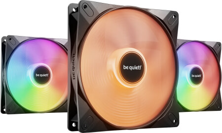 be quiet! LIGHT WINGS LX 140mm PWM high-speed Triple-Pack