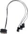 Lian Li Uni Fan SL Wireless LCD 120 ARGB Reverse Blade, schwarz, LED-Steuerung, 120mm, 3er-Pack