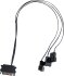 Lian Li Uni Fan SL Wireless LCD 120 ARGB, weiß, LED-Steuerung, 120mm, 3er-Pack