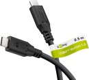 Goobay Kabel USB-C > USB-C, USB4 40Gbit/s, 100W, 0,5 m