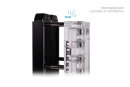 Alphacool Core Push Mounting 50mm M3/M4/UNC 6-32 Set 4x