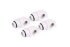 Alphacool Eiszapfen L-Verbinder drehbar G1/4 AG auf G1/4 IG - 4pcs Set White