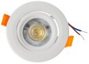 LED-Einbauleuchte "Flat-36 CCT" 5W, 3000/4000/6500K, schwenkbar