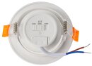 LED-Einbauleuchte "Flat-36 CCT" 5W, 3000/4000/6500K, schwenkbar