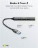 Goobay Slim 4-Port USB-Hub, USB-A > USB-A, USB 3.2