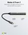 Goobay Slim 4-Port USB-Hub, USB-C > USB-A, USB 3.2