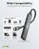 Goobay Slim 4-Port USB-Hub, USB-C > USB-C/USB-A, USB 3.2