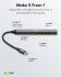Goobay Slim 5-Port USB-Hub, USB-C > USB-C/USB-A, USB 3.2
