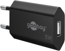 Goobay Ladeadapter 230V > USB-A 5W schwarz