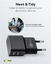 Goobay Ladeadapter 230V > 2x USB-A 12W schwarz