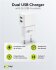 Goobay Ladeadapter 230V > 2x USB-A 12W weiß