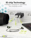 Goobay Ladeadapter 230V > 4x USB-A 30W schwarz