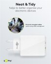 Goobay Ladeadapter 230V > 2x USB-A QC 28W weiß
