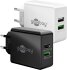 Goobay Ladeadapter 230V > 2x USB-A QC 28W weiß