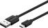 Goobay Micro-USB Ladeset 5W, schwarz