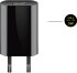 Goobay Micro-USB Ladeset 5W, schwarz