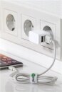 Goobay USB-C Dual-Ladeset 12W, weiß