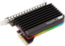 Aquacomputer kryoM.2 RGBpx PCIe 5.0/4,0/3.0 x4 Adapter...