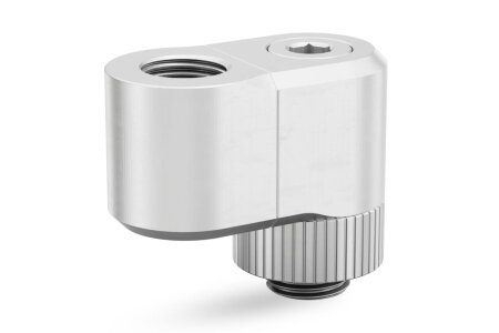 EK Water Blocks EK-Quantum Torque Double Rotary Offset 21 - Satin Titanium