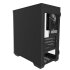 Zalman Z1 Iceberg, schwarz, Glasfenster