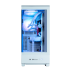 Zalman P50 DS, weiß, Glasfenster
