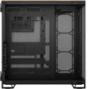 Corsair 6500X, schwarz/Walnuß, Glasfenster