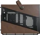 Montech Heritage Pro, schwarz/braun, Glasfenster